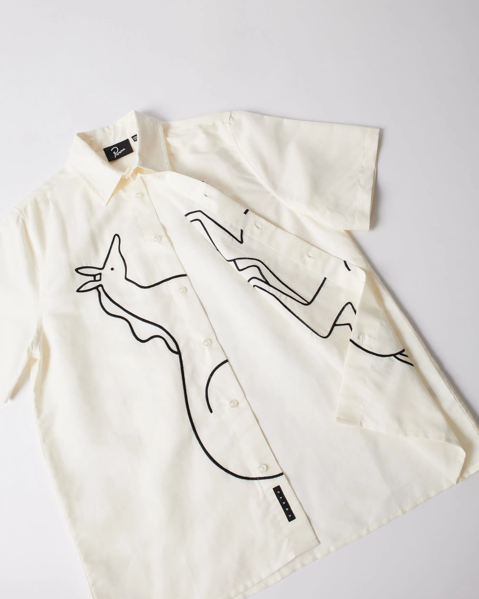 Vertical horse short sleeve shirt sold by by Parra product image thumbnail 4
