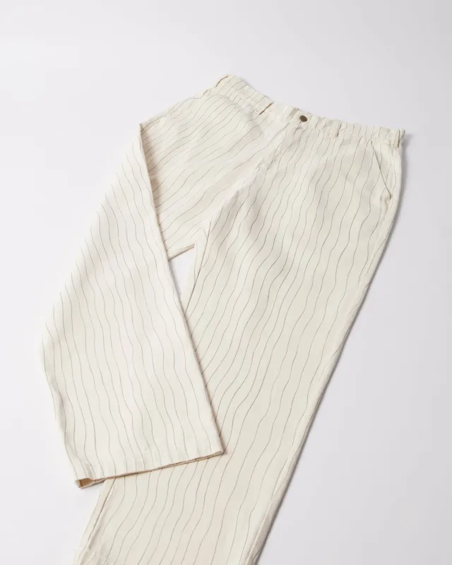 Meandering pants made by by Parra