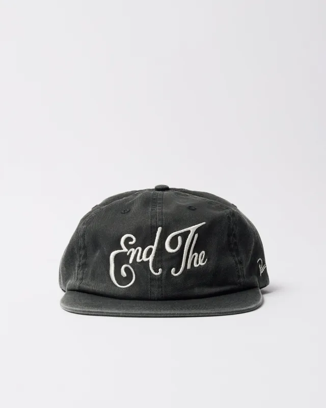 End the 6 panel hat made by by Parra