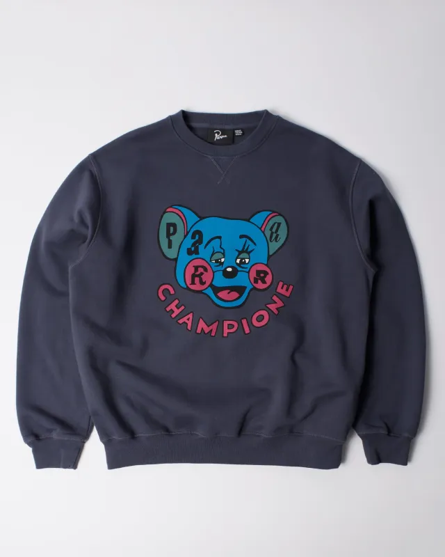 Tired champione crew neck sweatshirt made by by Parra