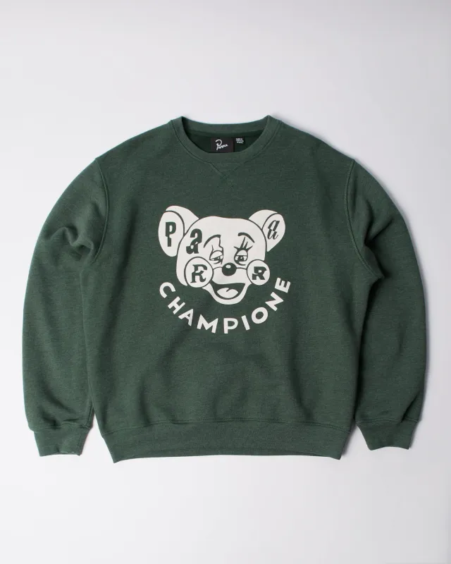 Tired champione crew neck sweatshirt made by by Parra