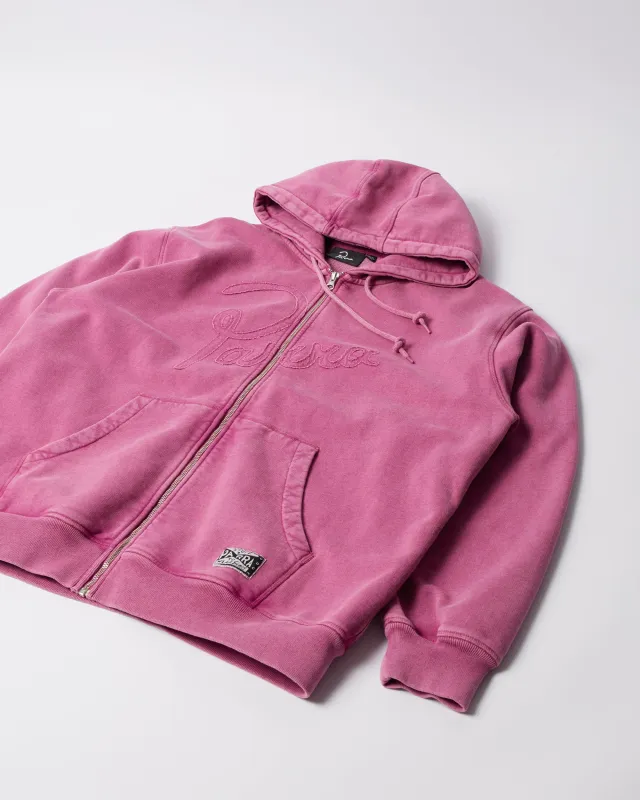 Not fade away zip hooded sweatshirt made by by Parra