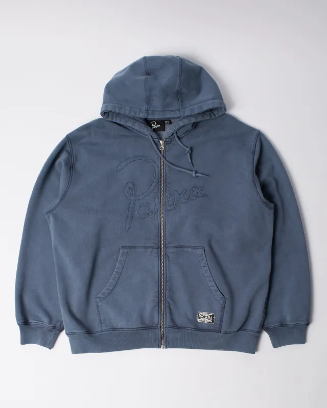 Not fade away zip hooded sweatshirt made by by Parra