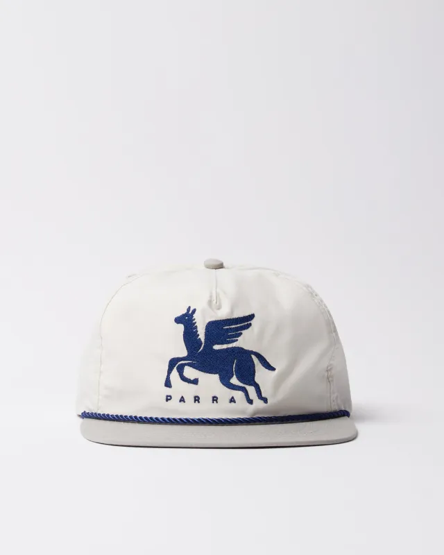 Gasoline 5 panel hat made by by Parra