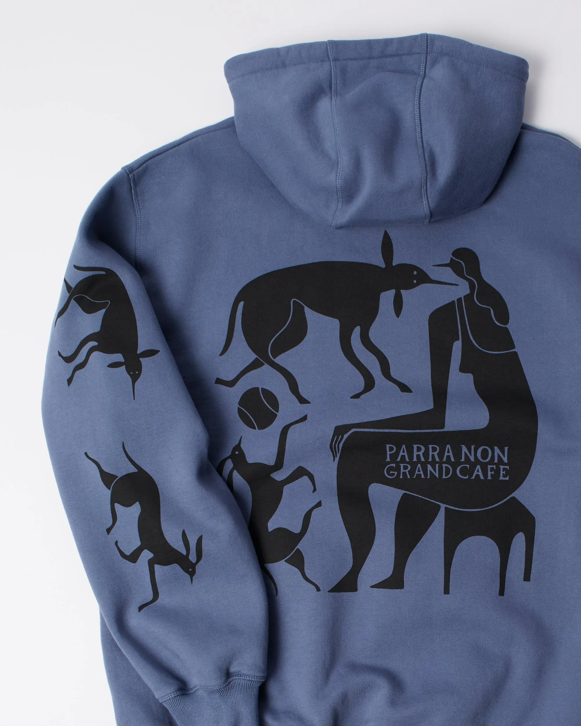 Non grand cafe hooded sweatshirt sold by by Parra product image thumbnail 4