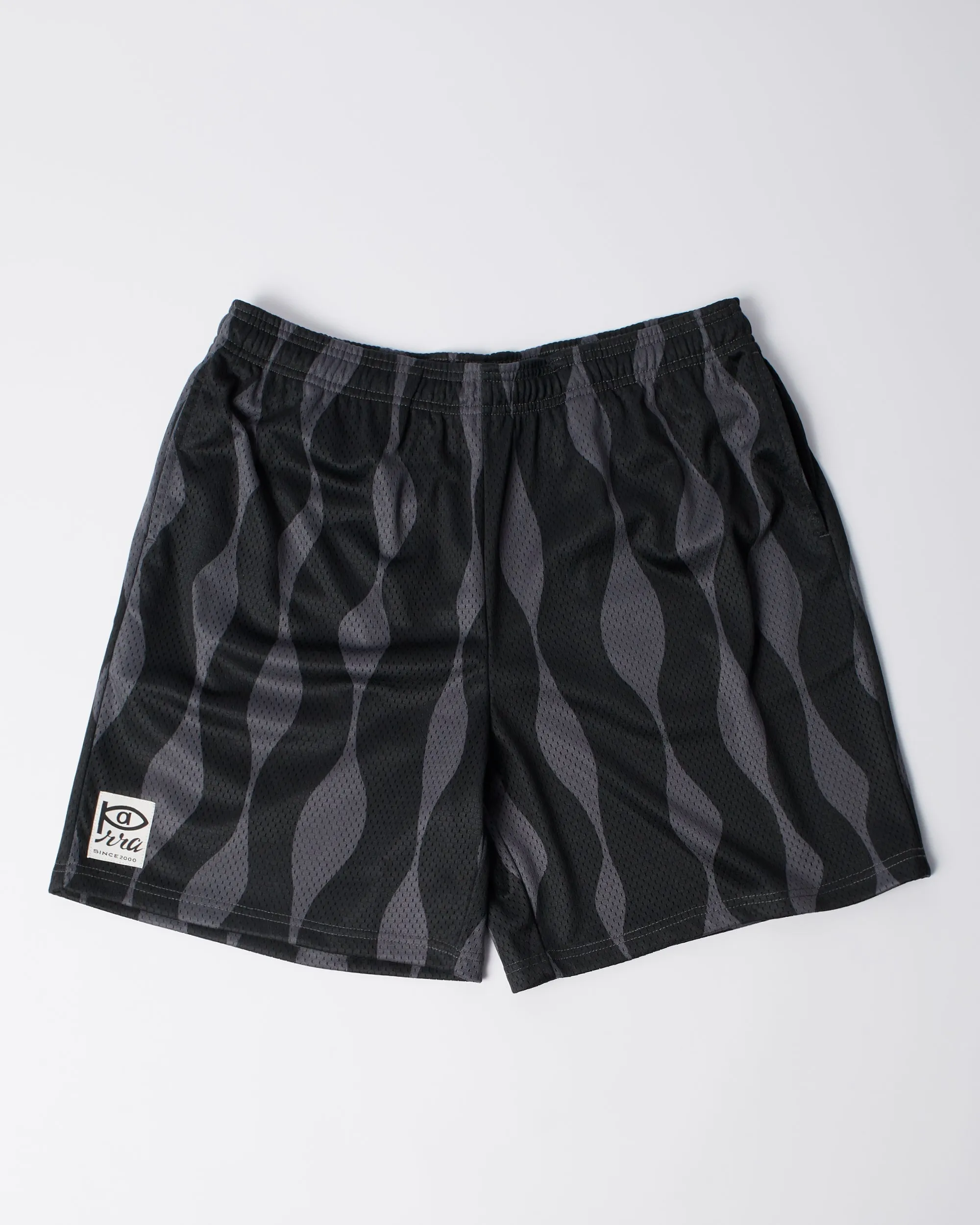 Waved mesh shorts sold by by Parra