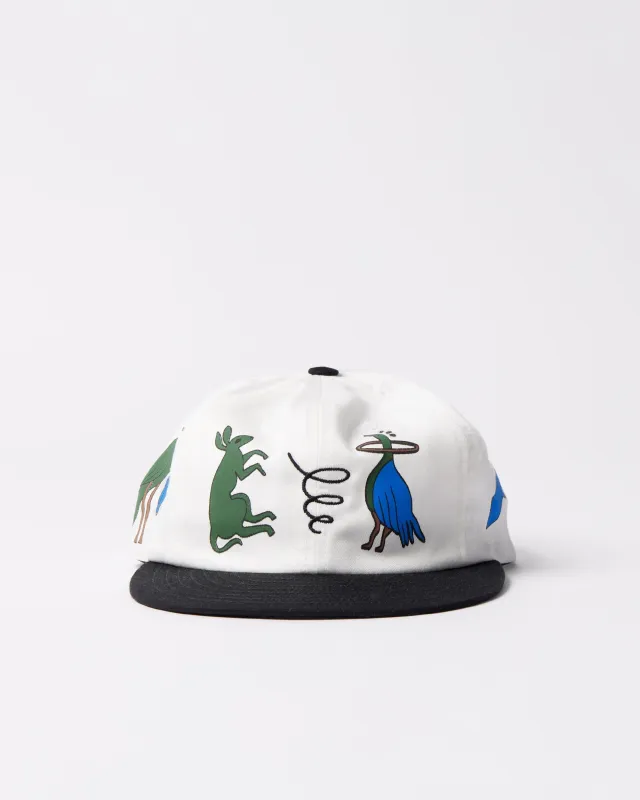 Animal style 6 panel hat made by by Parra