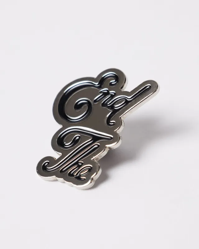 End the enamel pin made by by Parra