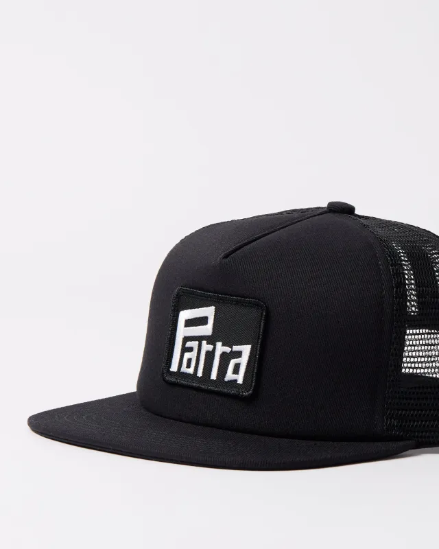 Measuring tape logo 5 panel hat made by by Parra