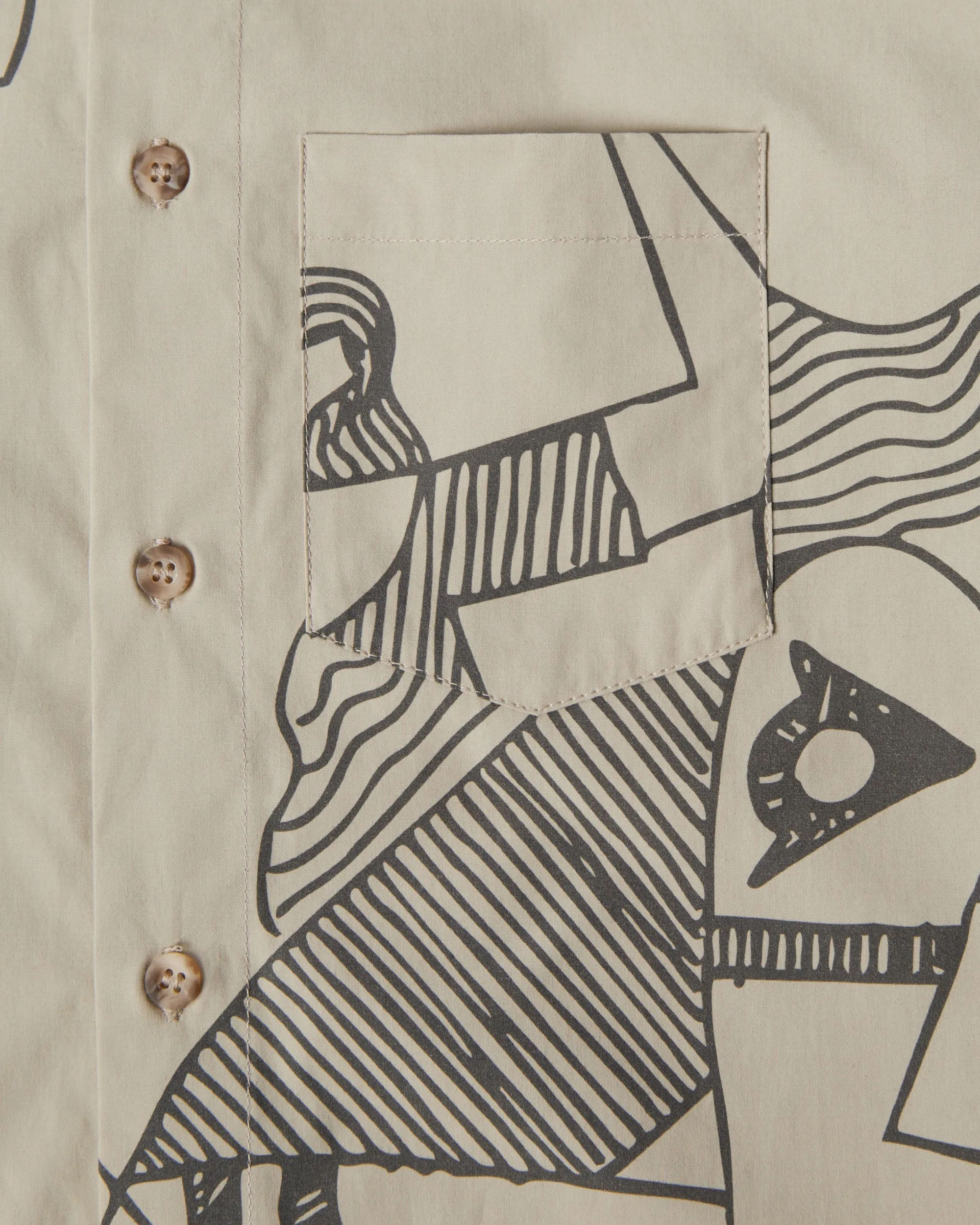 Pen drawings shirt sold by by Parra product image thumbnail 2