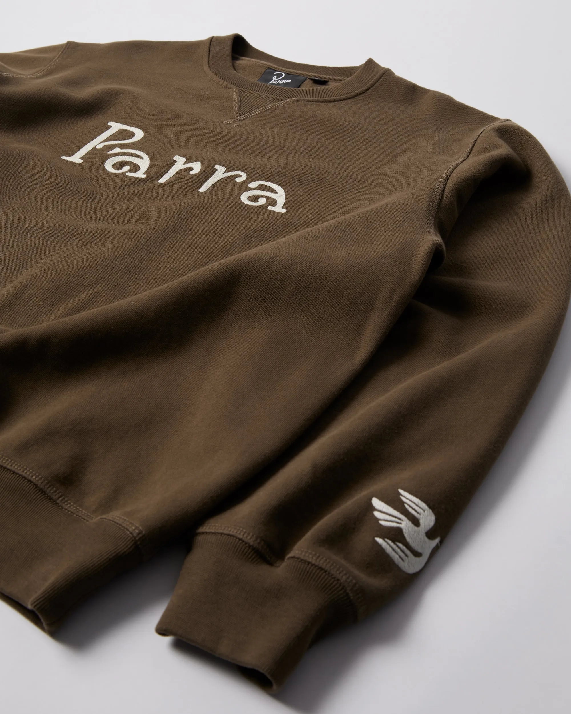 Weird trad logo crew neck sweatshirt sold by by Parra product image thumbnail 5
