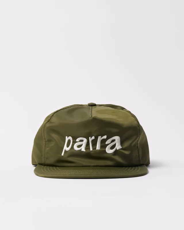 Distorted 90s memory 5 panel hat made by by Parra