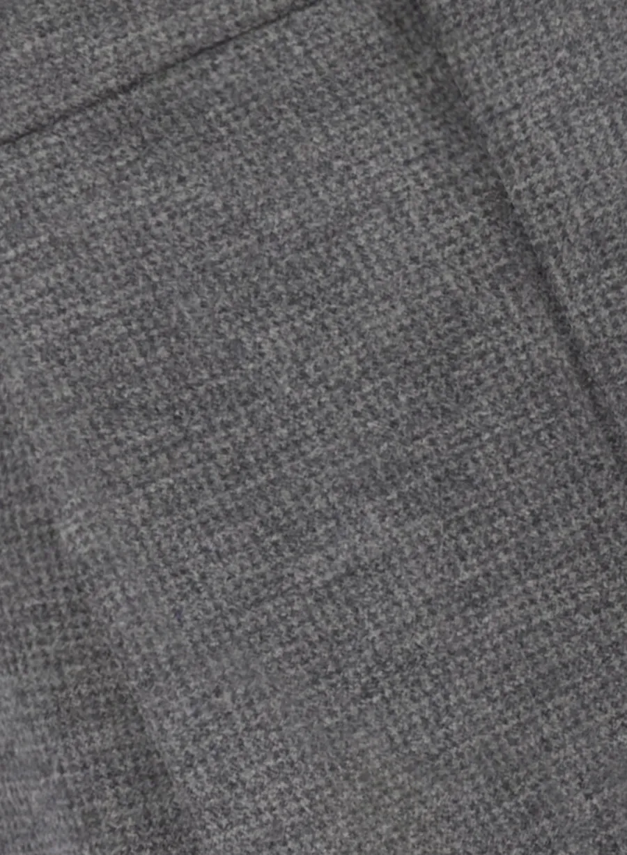 Pleated trousers Vitale Barberis houndstooth sold by Harris Wharf London product image thumbnail 5