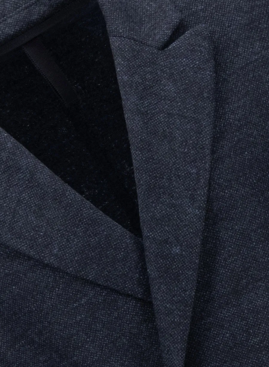 Peak lapel blazer Vitale Barberis pindot sold by Harris Wharf London product image thumbnail 5