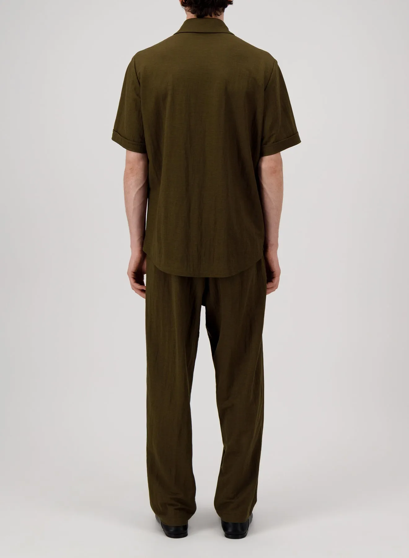 summer overshirt rayon sold by Harris Wharf London product image thumbnail 4