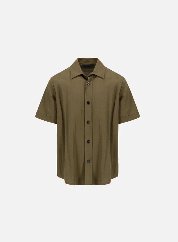 summer overshirt rayon sold by Harris Wharf London