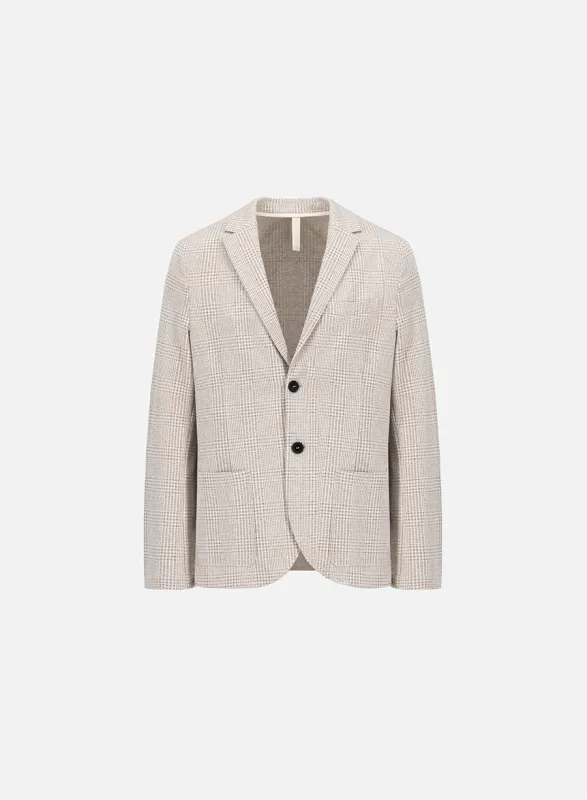2b. blazer p.o.w. made by Harris Wharf London