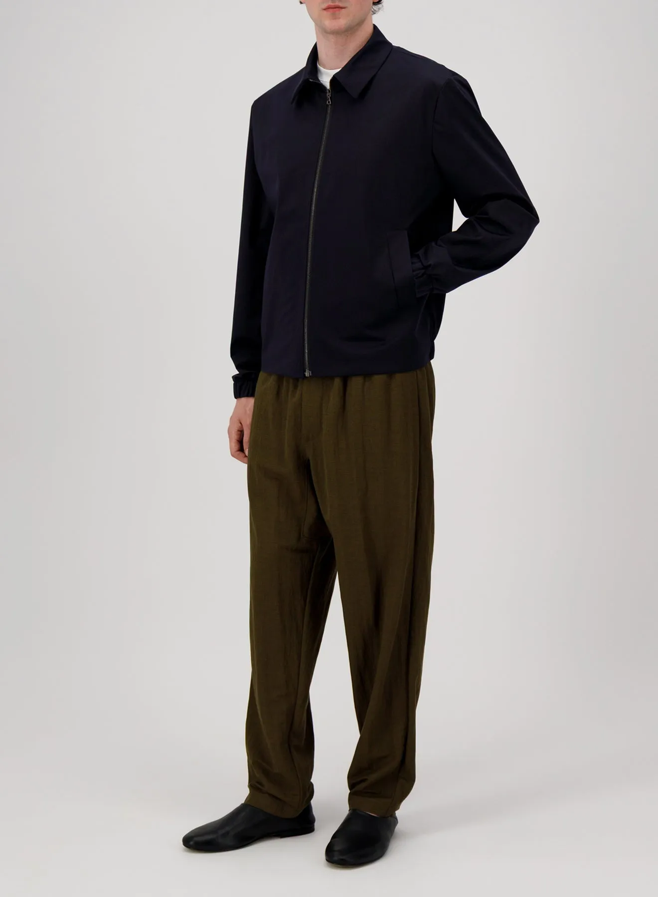 golf jacket light technic sold by Harris Wharf London product image thumbnail 3