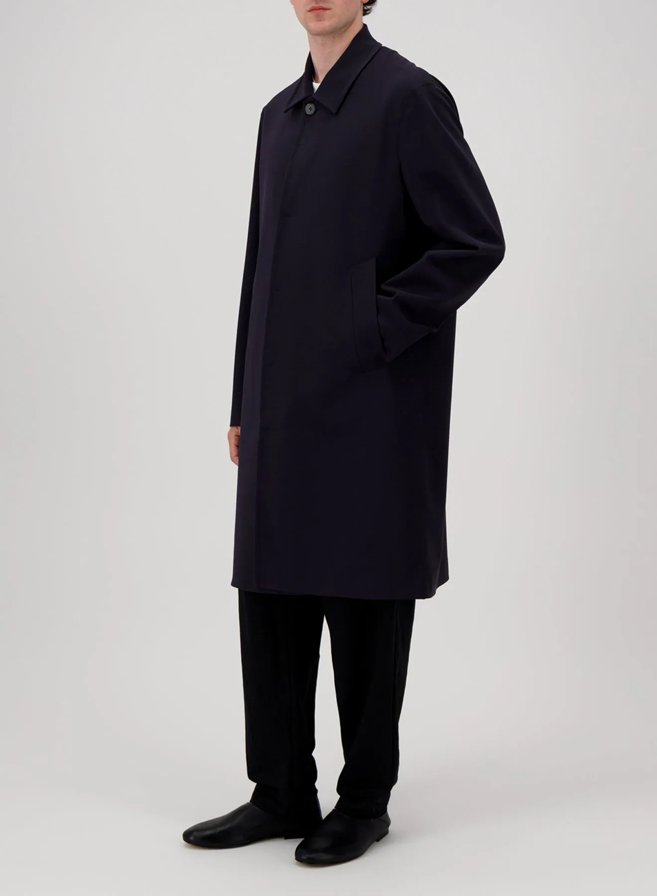 mac coat scuba sold by Harris Wharf London product image thumbnail 2