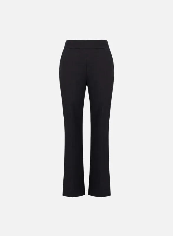 short flared leggings techno viscose sold by Harris Wharf London