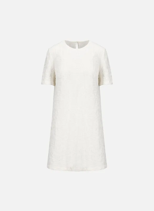 bell short sleeves dress crinkle sold by Harris Wharf London