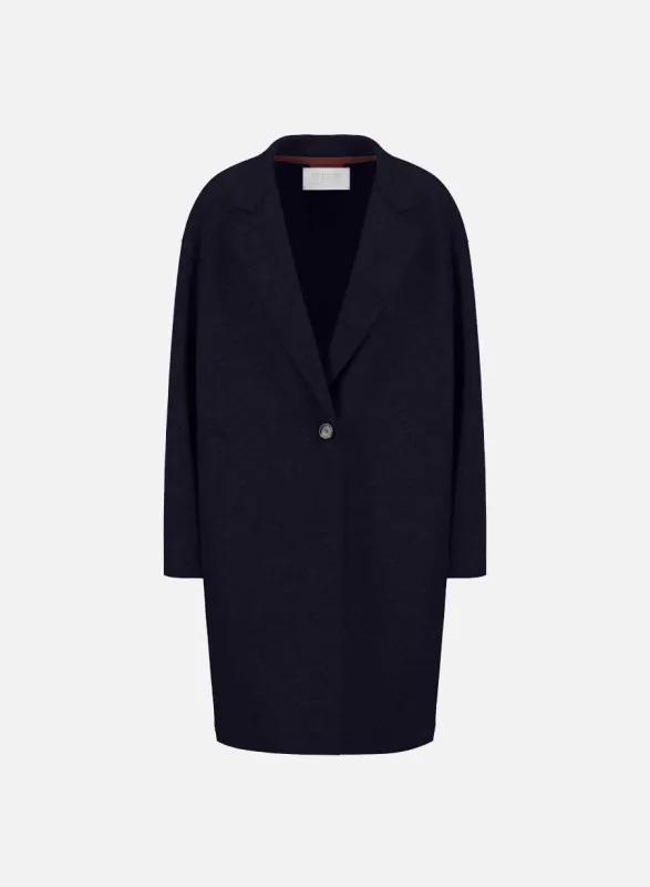 Oversized coat cashmere blend sold by Harris Wharf London