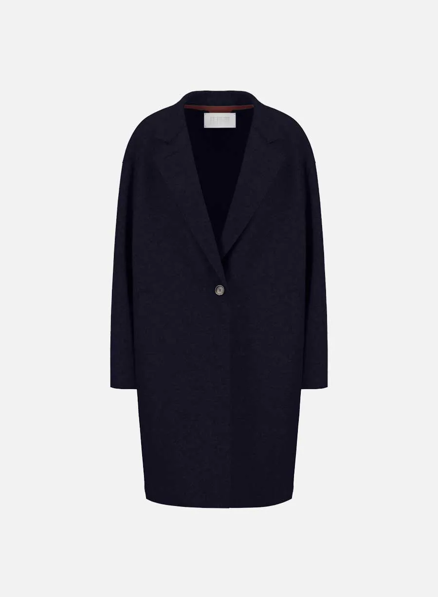 Oversized coat cashmere blend sold by Harris Wharf London