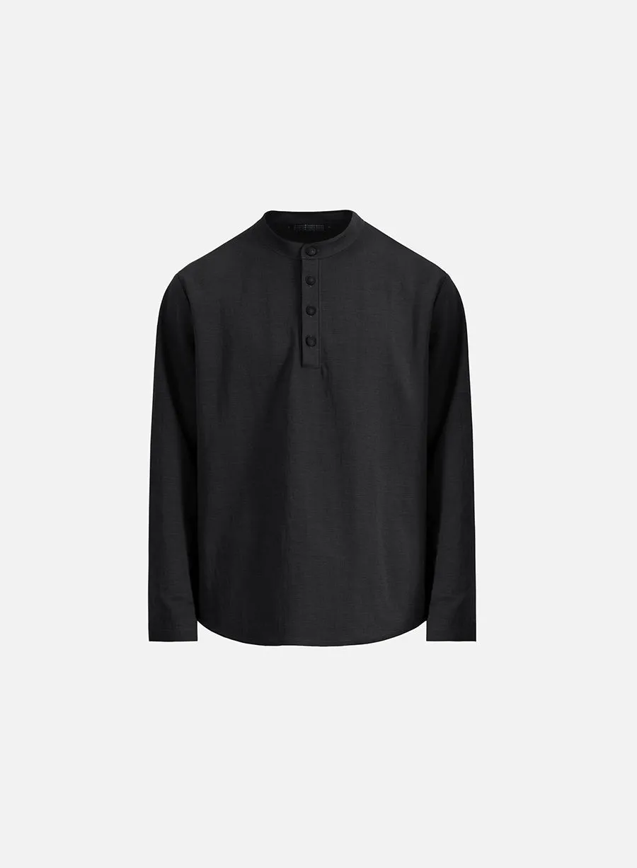 Henley shirt rayon sold by Harris Wharf London