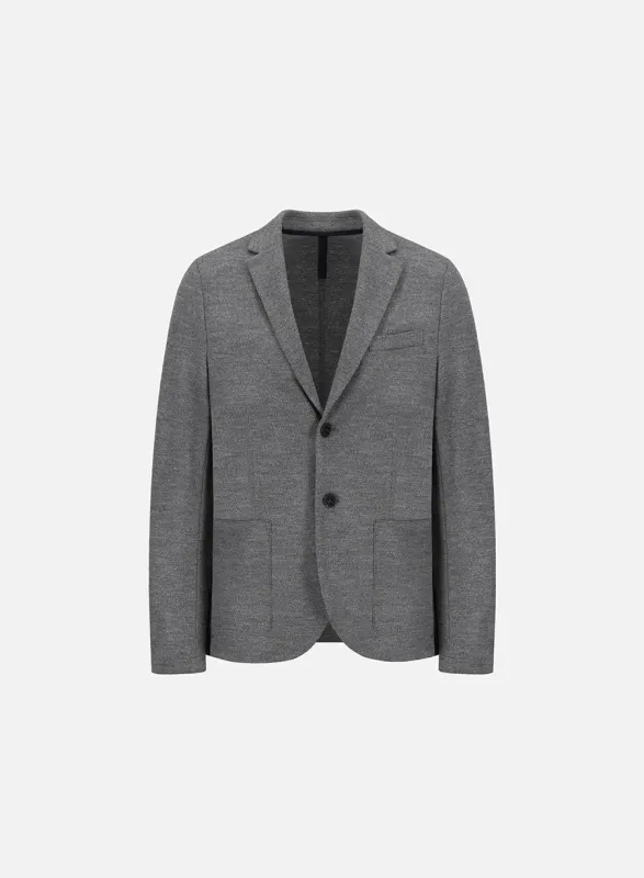 Blazer Vitale Barberis in pindot made by Harris Wharf London