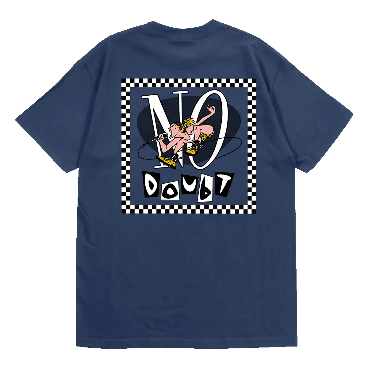 No Doubt Checkered Logo Tee sold by No Doubt product image thumbnail 2