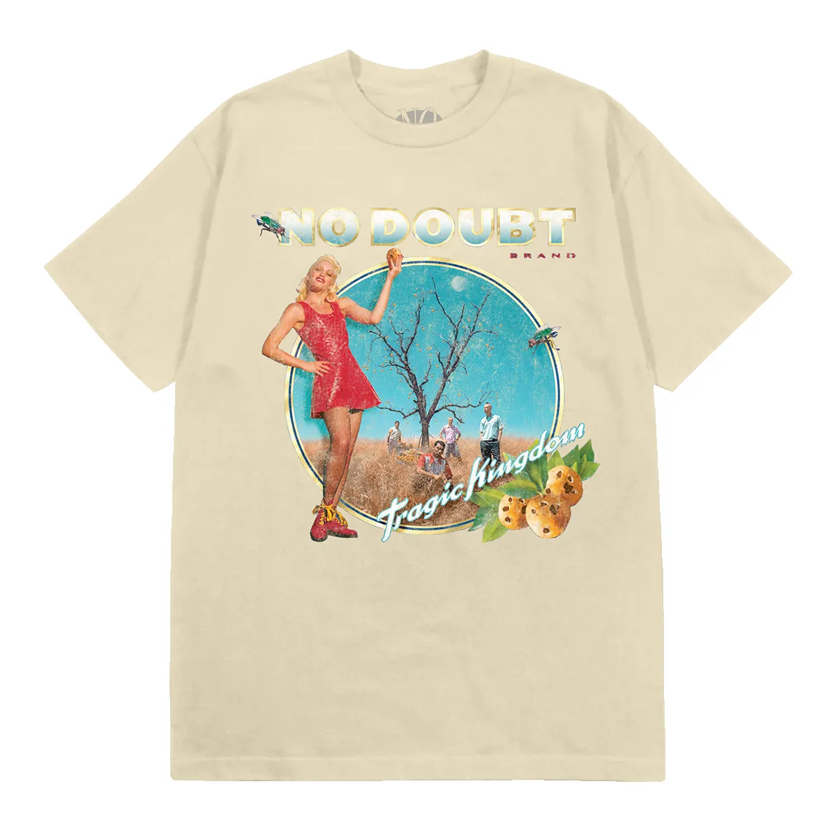 Tragic Kingdom Album Art Tee - Yellow sold by No Doubt