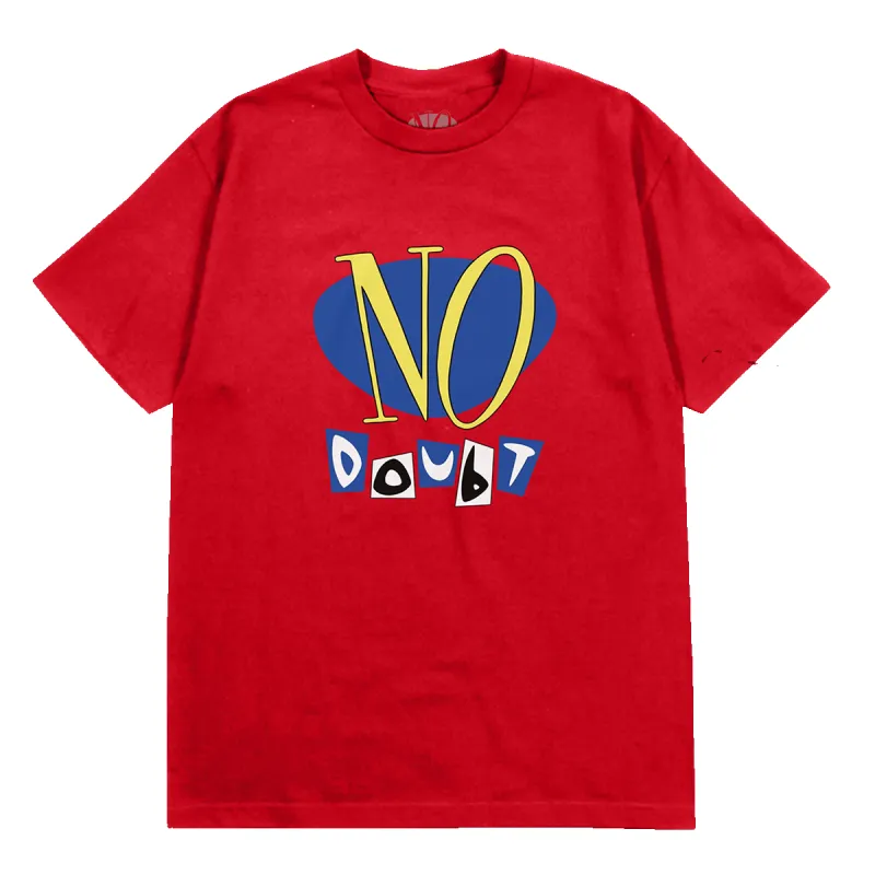No Doubt Vinyl Release Red T-Shirt made by No Doubt