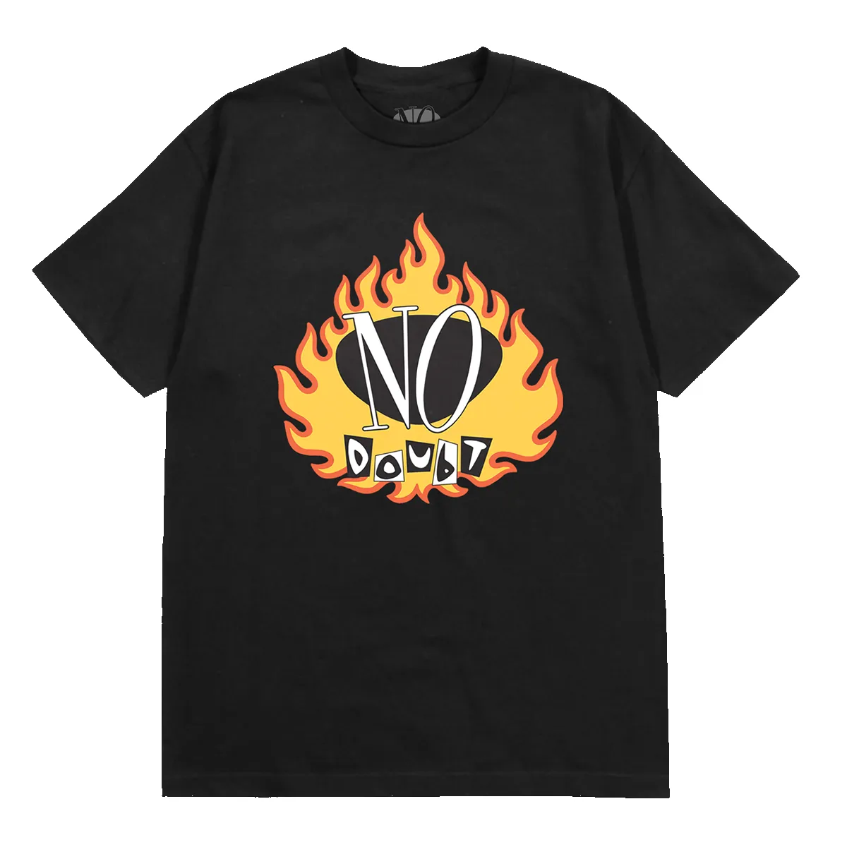 No Doubt Vintage Flame Black T-Shirt sold by No Doubt