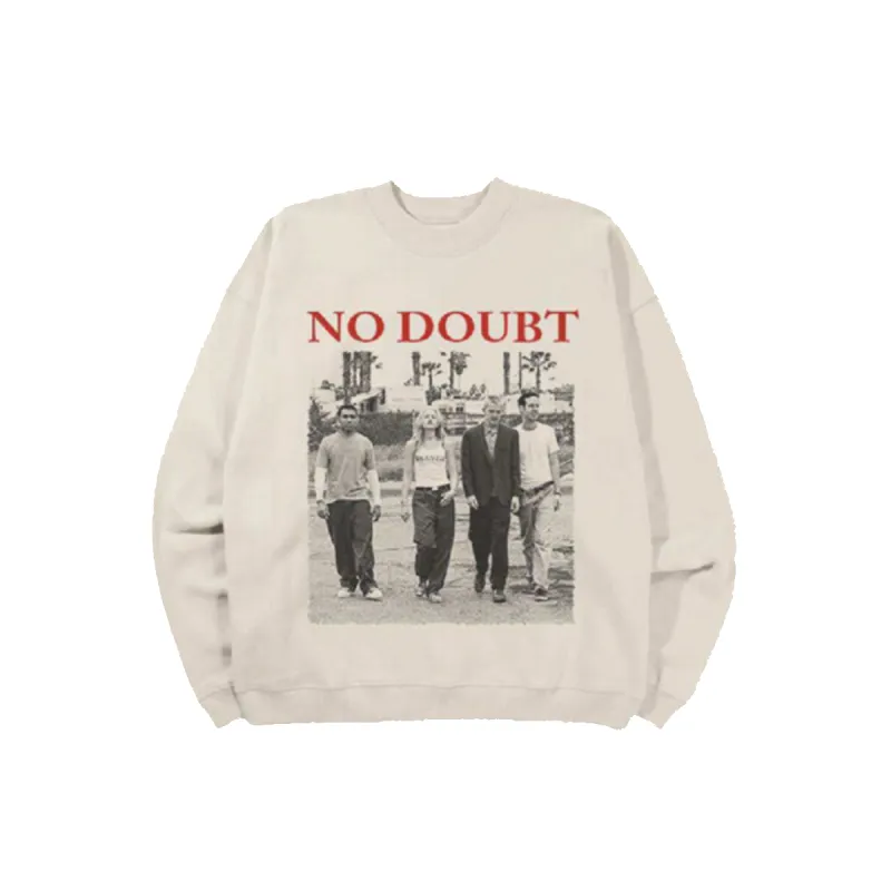 No Doubt Group Photo Crewneck sold by No Doubt