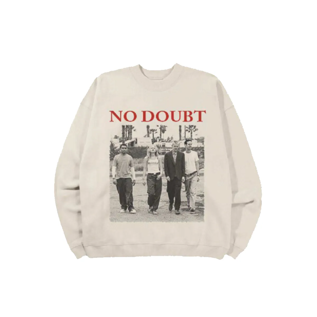 No Doubt Group Photo Crewneck sold by No Doubt