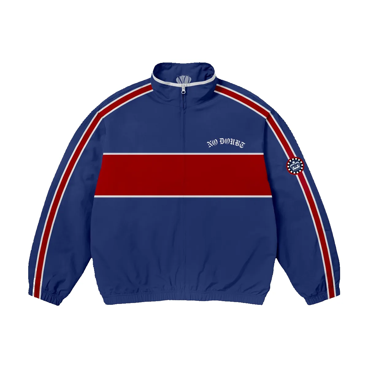 No Doubt Residency 2026 Track Jacket - Blue and Red sold by No Doubt