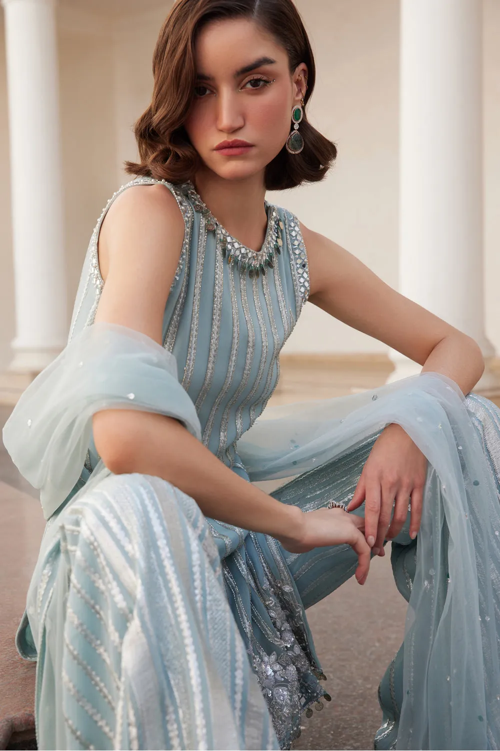 Powder Blue Kurta | Ready to Ship sold by Market product image thumbnail 5