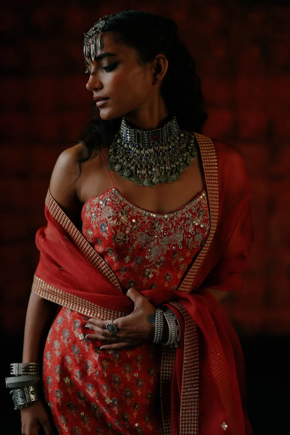 Brick Red Tunic Set sold by Market product image thumbnail 3