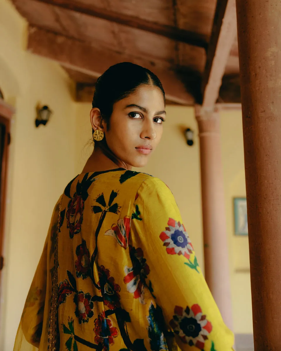 Sunflower Kurta sold by Market product image thumbnail 3