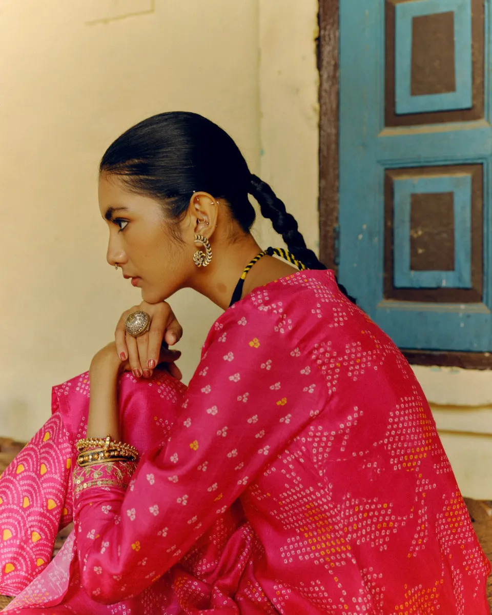 Rani Pink Tunic Set sold by Market product image thumbnail 5