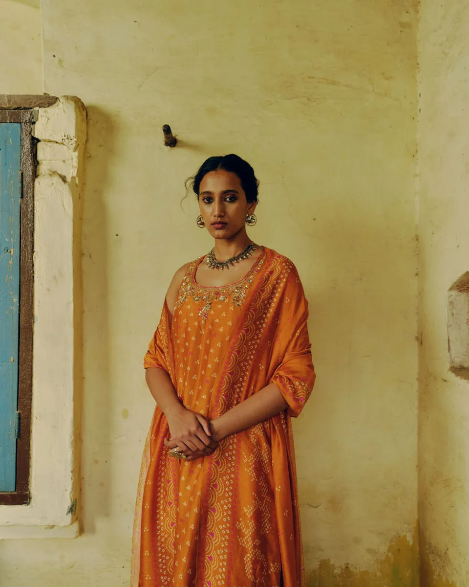 Ochre Kurta Set sold by Market product image thumbnail 3