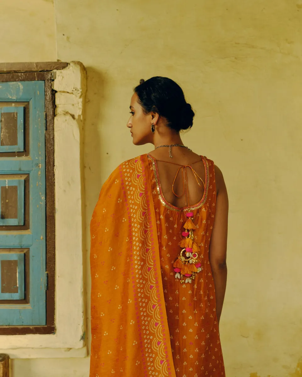 Ochre Kurta Set sold by Market product image thumbnail 2