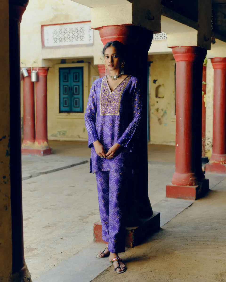 Iris Purple Co-Ord Set sold by Market product image thumbnail 2