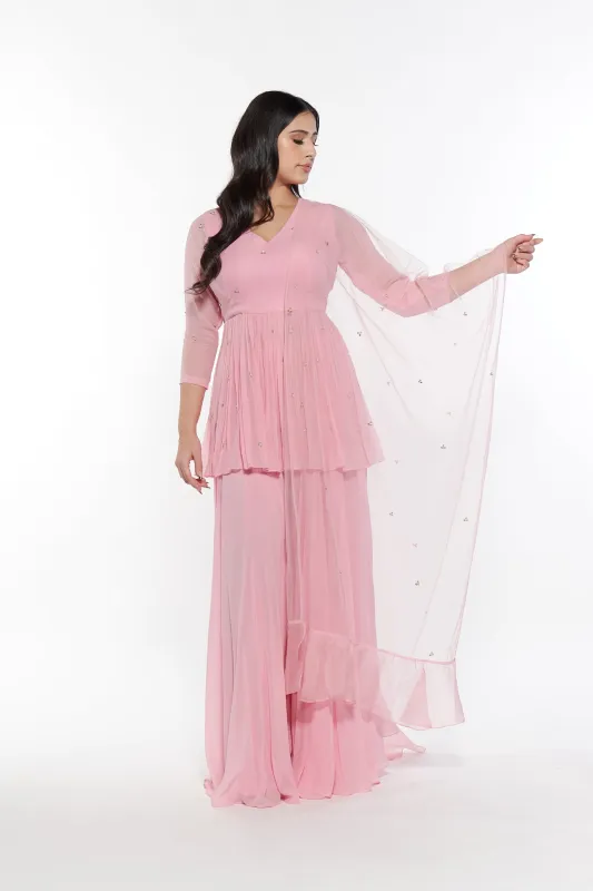 Wonder Peplum Sharara sold by Market