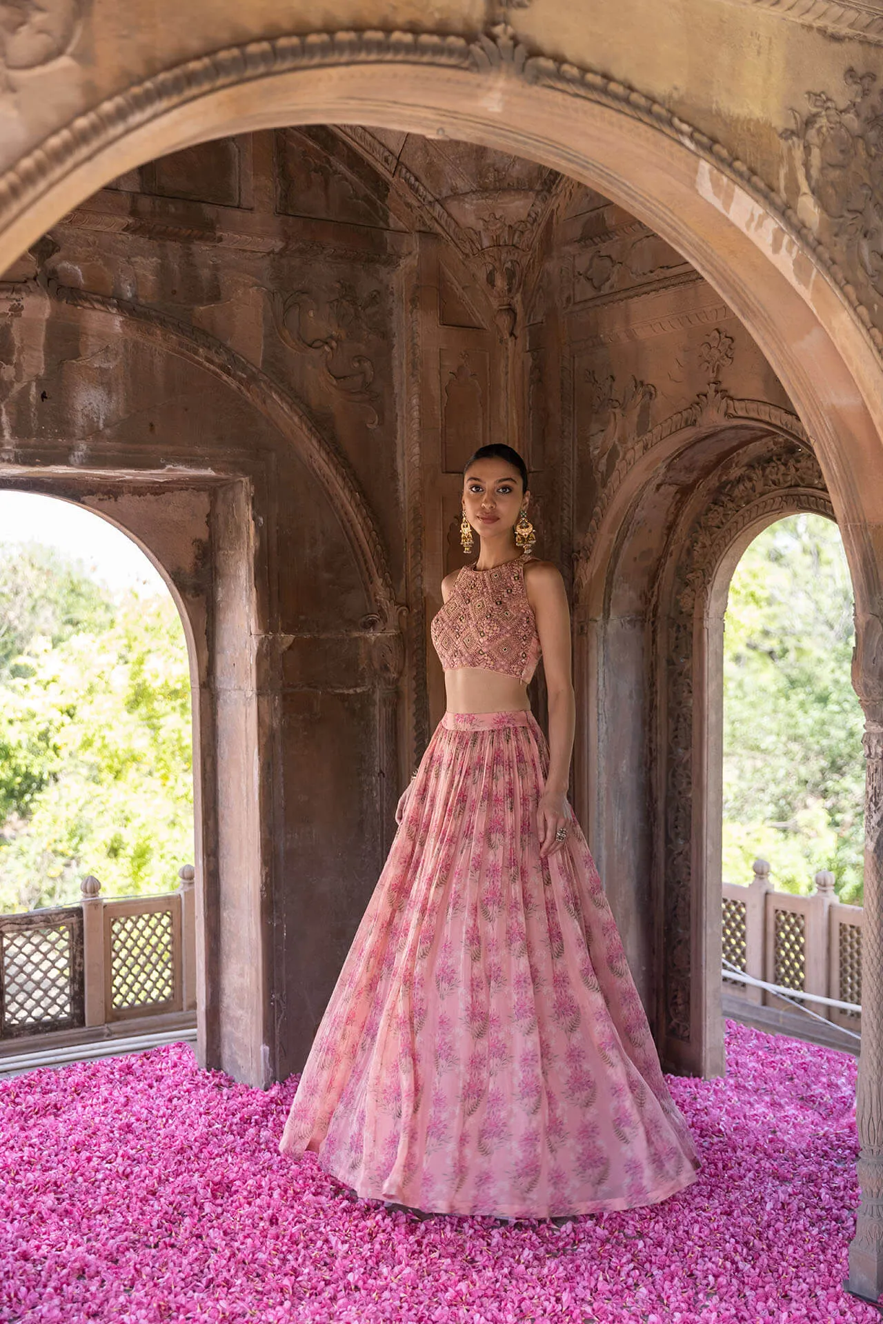 Mystic Pink Lehenga sold by Market product image thumbnail 2