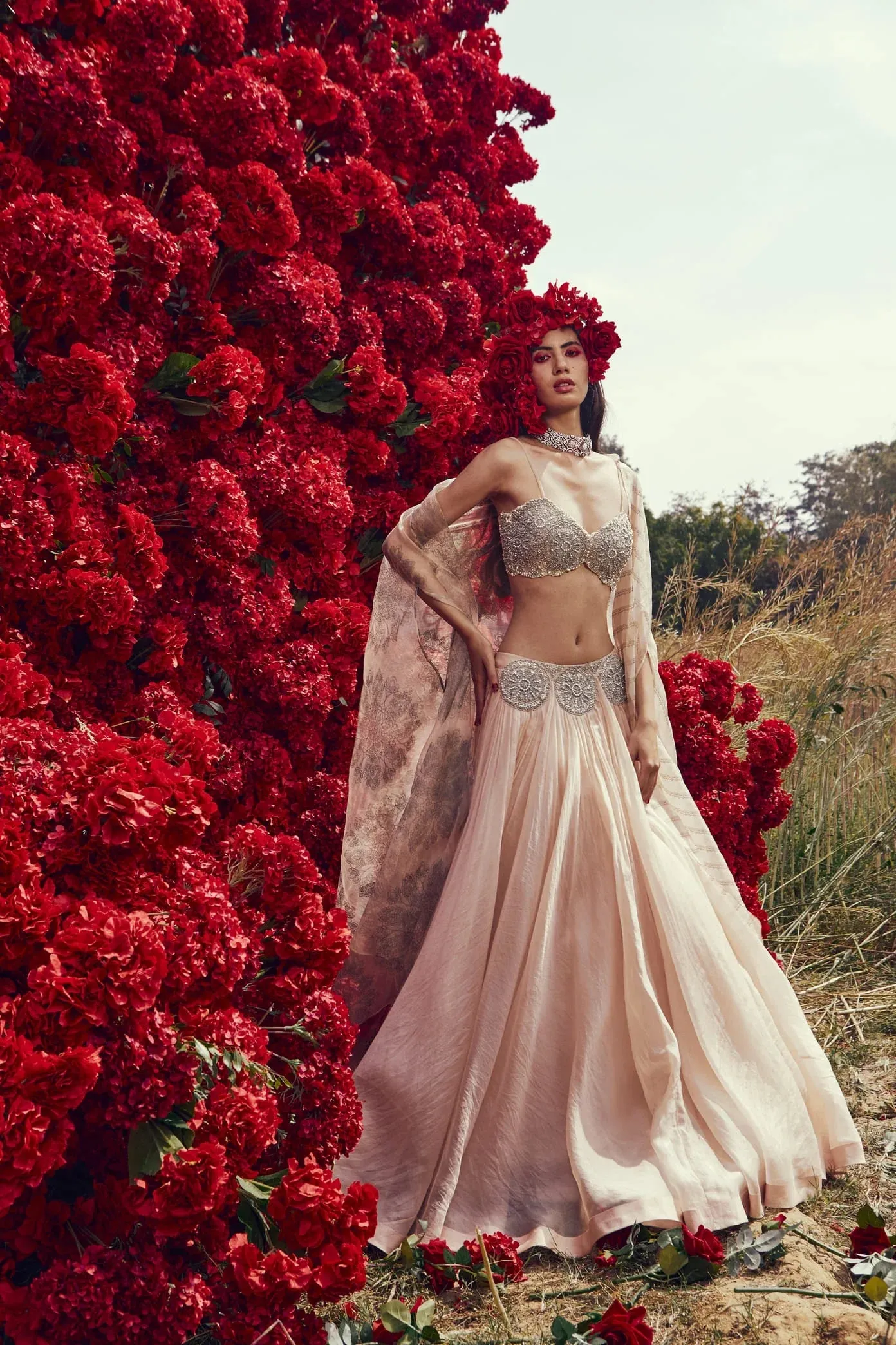 Champagne Tara-Nurekha Cape Set sold by Market product image thumbnail 3