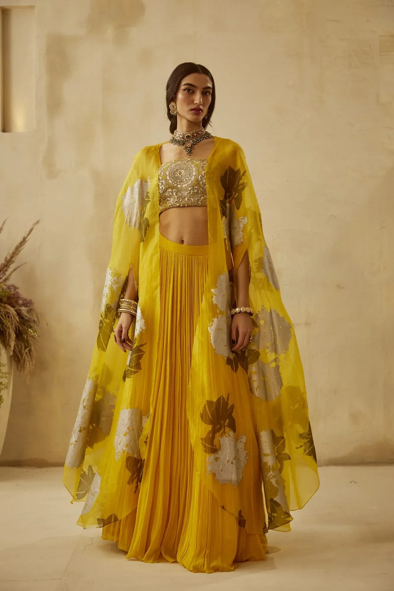Yellow Dahlia Cape Set sold by Market product image thumbnail 5