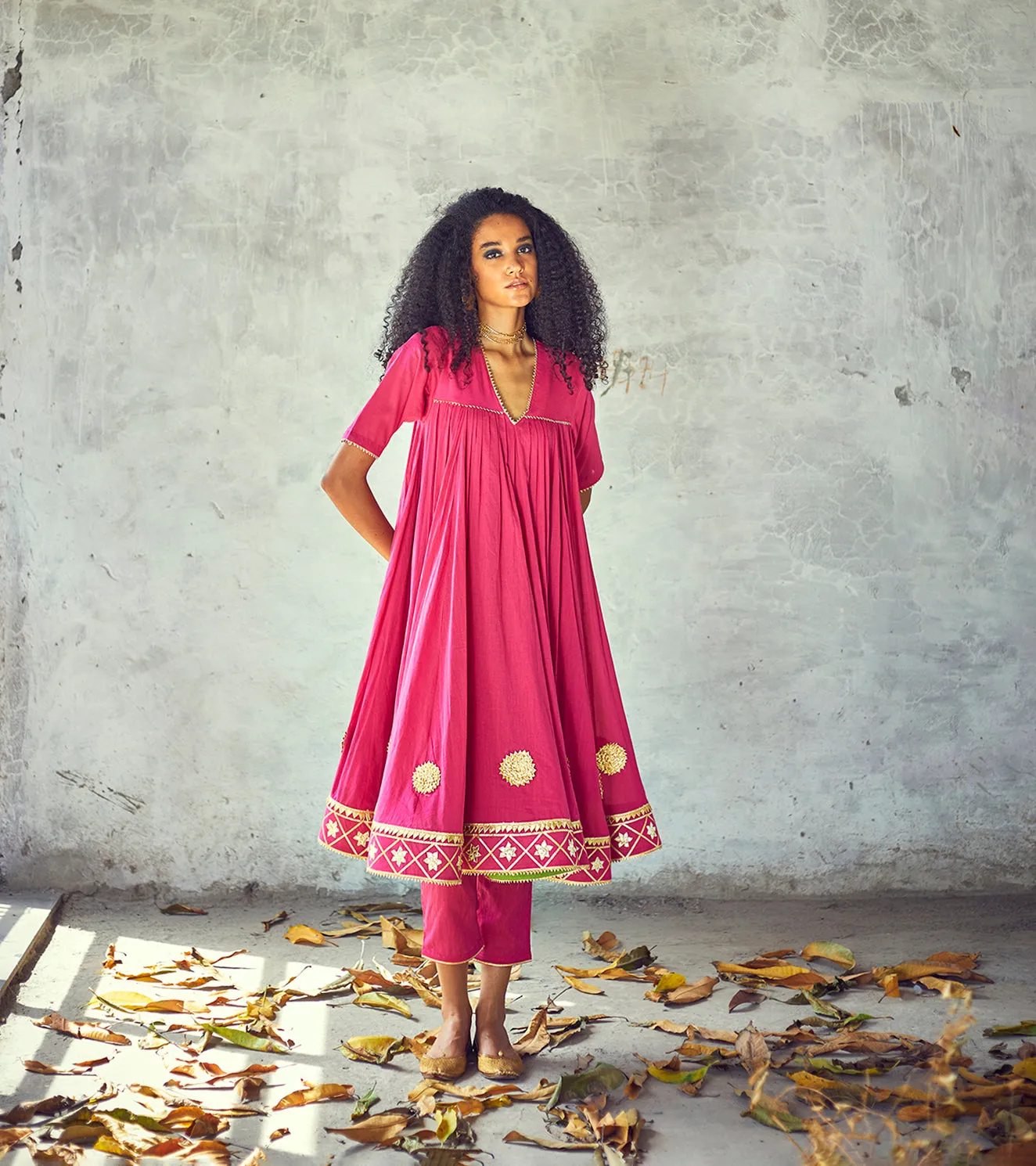 Gulabi Poshak Set sold by Market product image thumbnail 4