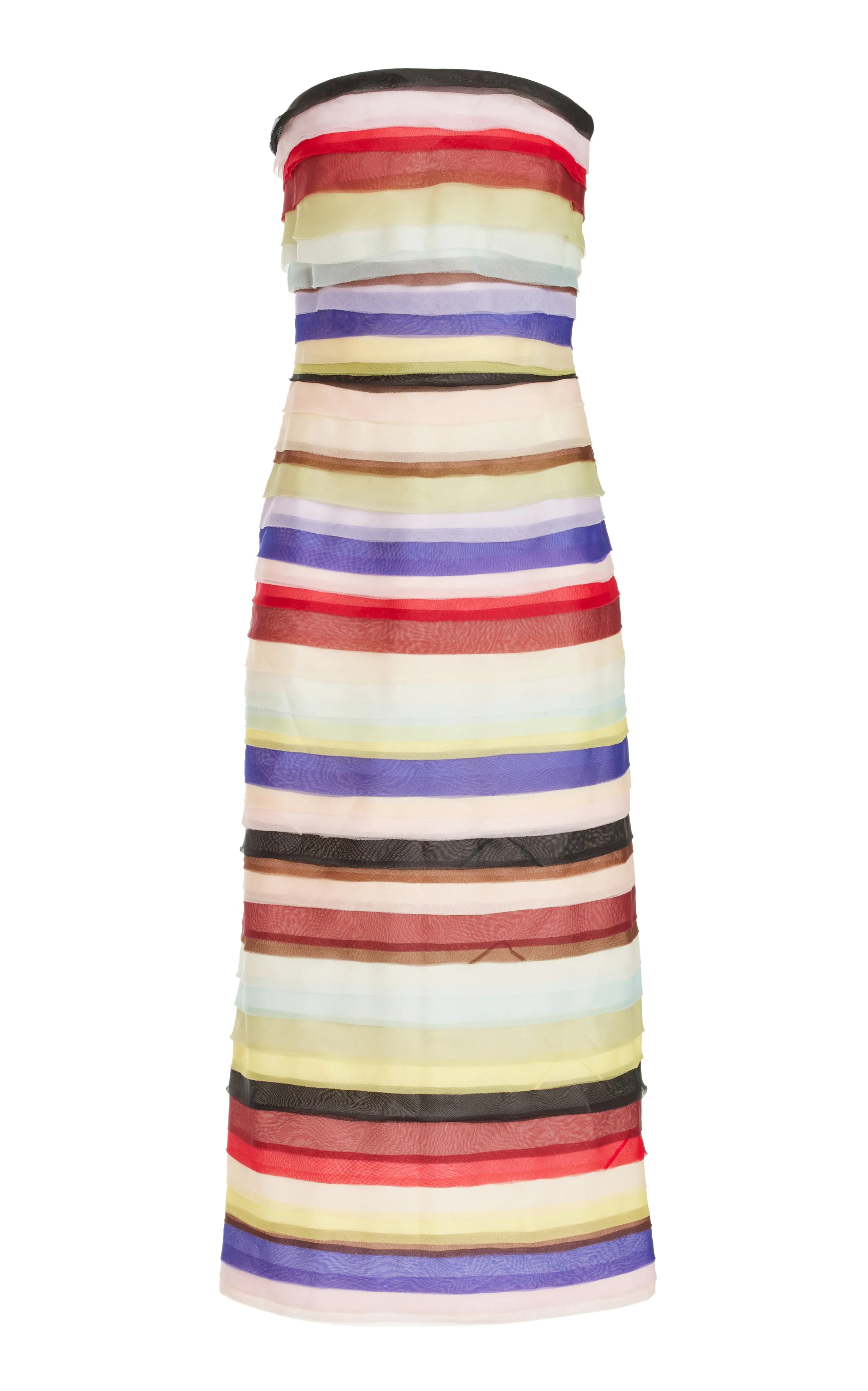 Paint Me In Stripes Dress in Double Faced Organza sold by Rosie Assoulin product image thumbnail 2