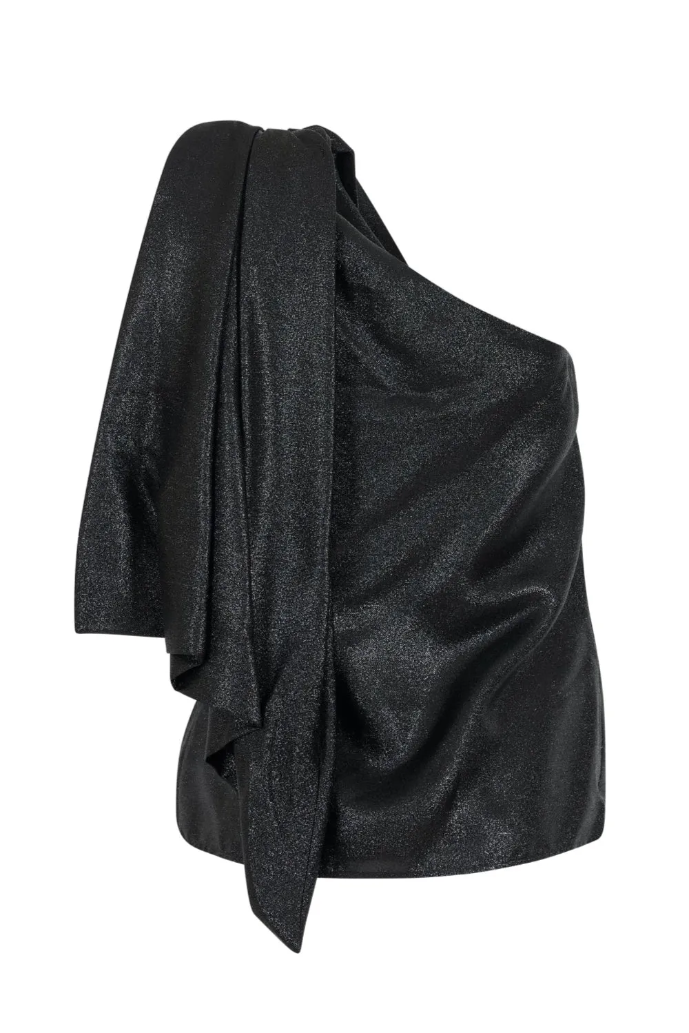 Hustle & Bustle Top in Lurex Georgette sold by Rosie Assoulin product image thumbnail 2